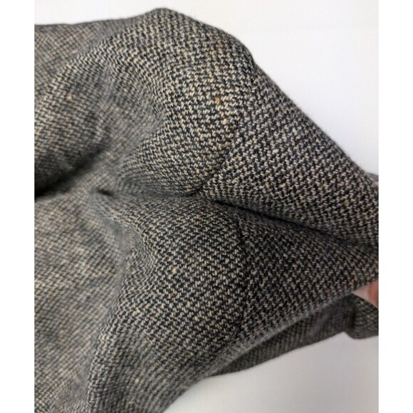 Lauren Ralph Lauren Womens 20W Wool Blazer Full Zip Brown Tweed Jacket VTG - Picture 8 of 12